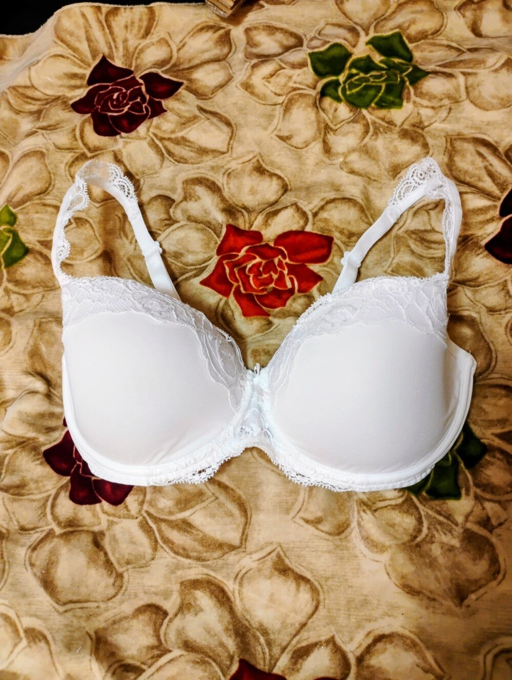 Marie Jo Women’s Lace-Trim Bra Size UK30E (US30DDD) FITS LIKE A TRUE 30DD OR 32D